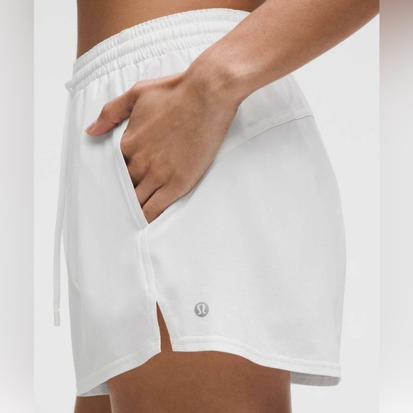 lululemon athletica Pants - NWT Lululemon Pace Rival High-Rise Shorts 3” -White | Size 0 Summer 2025 Release